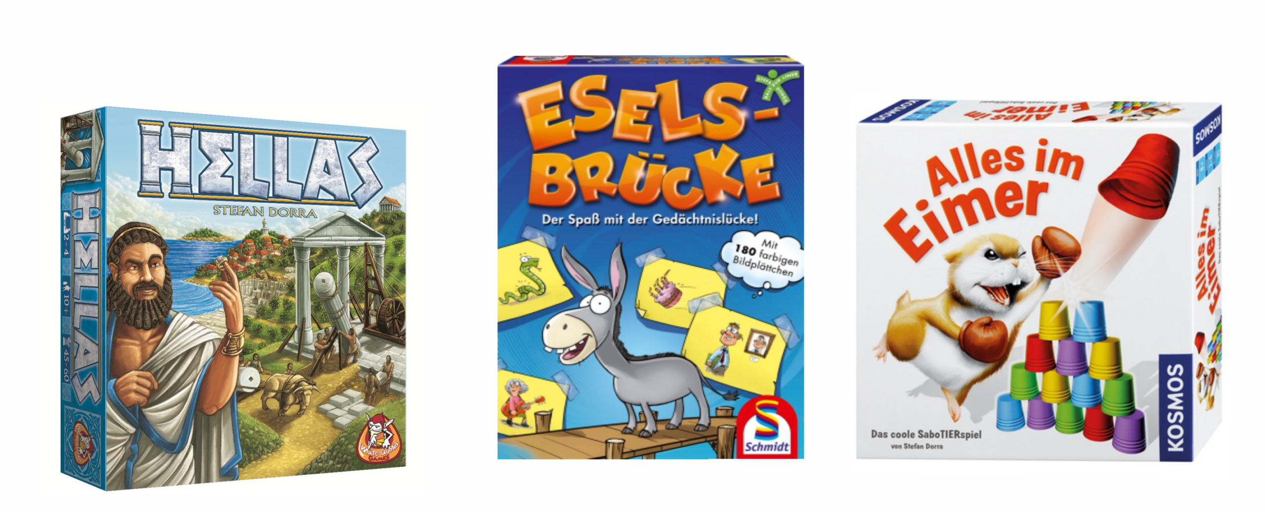 Hellas, Eselsbrücke, Alles im Eimer